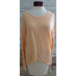 Signature Weekend Shirt Top Blouse Size Medium Women's High-Low Asymmetrical